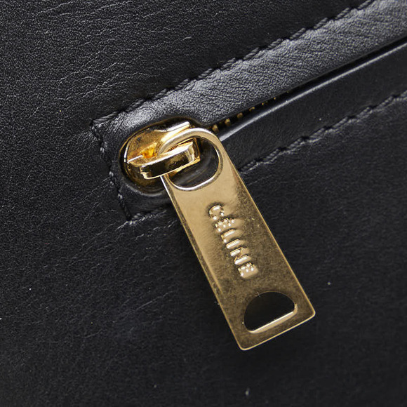 Celine Celine Leather Suede Trapeze 2way Bag Leather Shoulder Bag - Picture 10 of 14